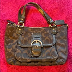 Coach Soho Signature Tote Bag